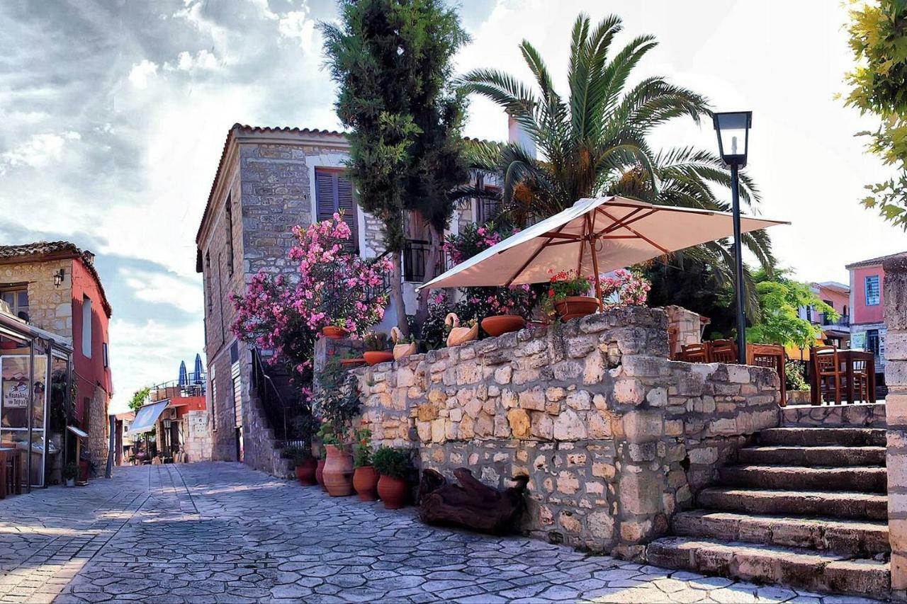Beautiful Studio in traditional Afytos Halkidiki-UVC sterilized Exterior foto