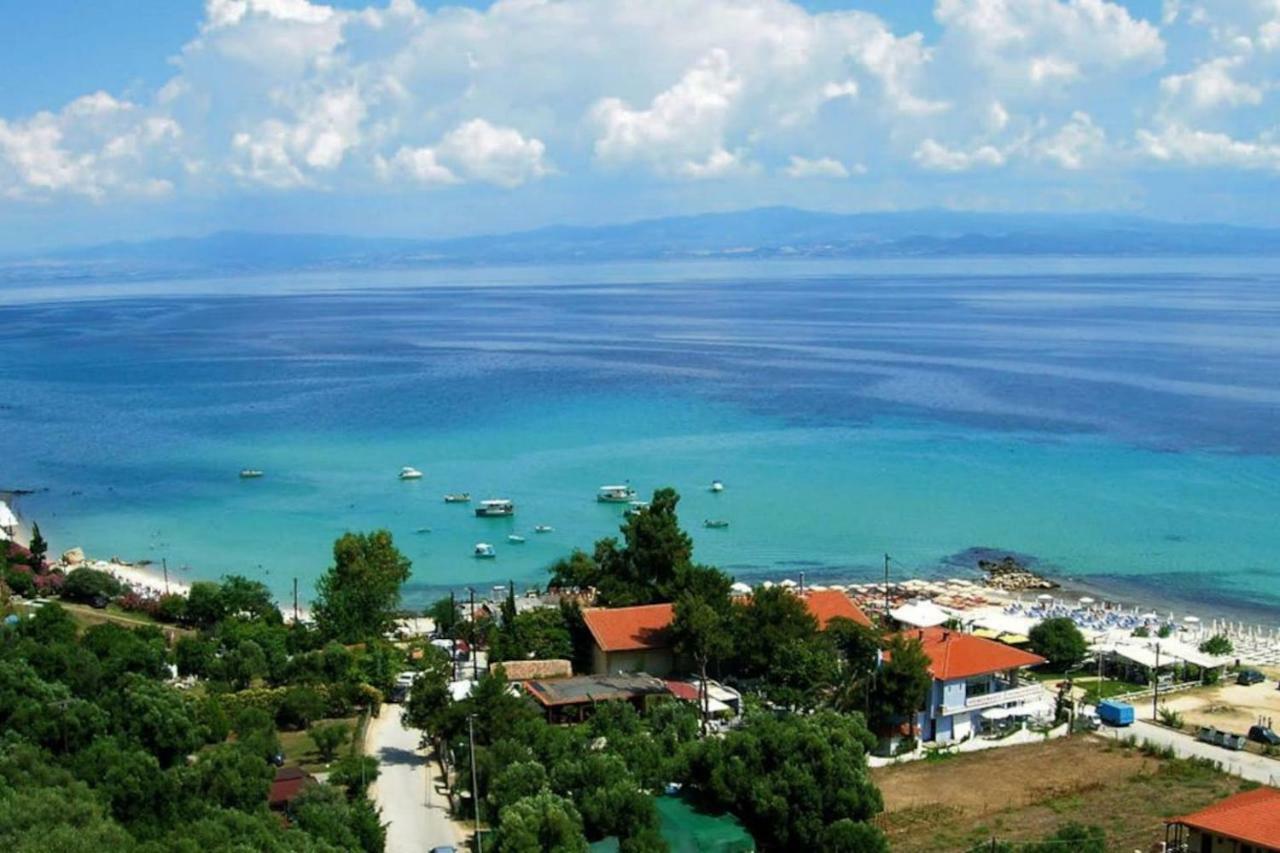 Beautiful Studio in traditional Afytos Halkidiki-UVC sterilized Exterior foto